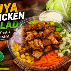 Suya Chicken Salad