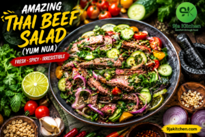 How to Make Thai Beef Salad: An Amazing Flavour-Packed Delight🥗🔥✨
