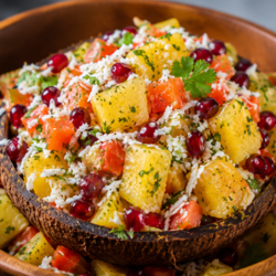 healthy pineapple salad