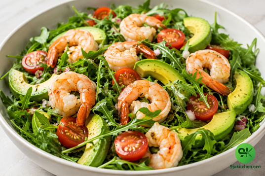 How to Make Prawn Avocado Salad: A Delicious Flavour-Packed Delight🦐🥑✨ 4 creamy avocado salad