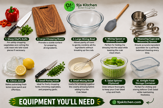 Salad Equipment with airtight container