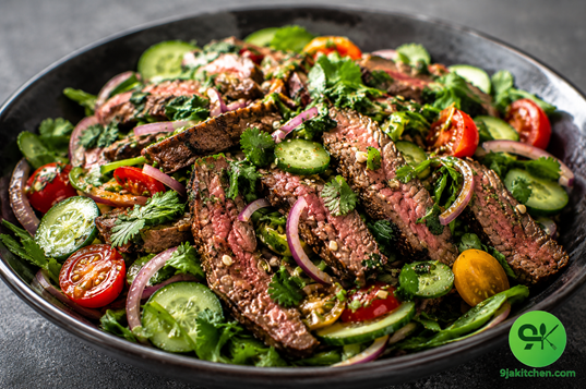 authentic Thai Beef Salad