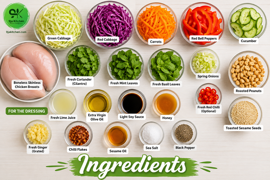 easy Thai Chicken Salad recipe