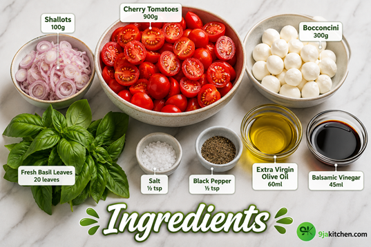 easy tomato basil salad