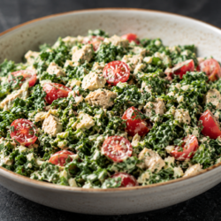 tuna and Greek yoghurt salad