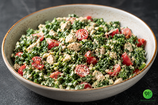 tuna and Greek yoghurt salad