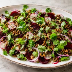fresh watercress salad