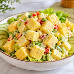 How to Make Yam Salad: A Delicious Creamy Delight 🥗🍠✨ 6 healthy yam salad