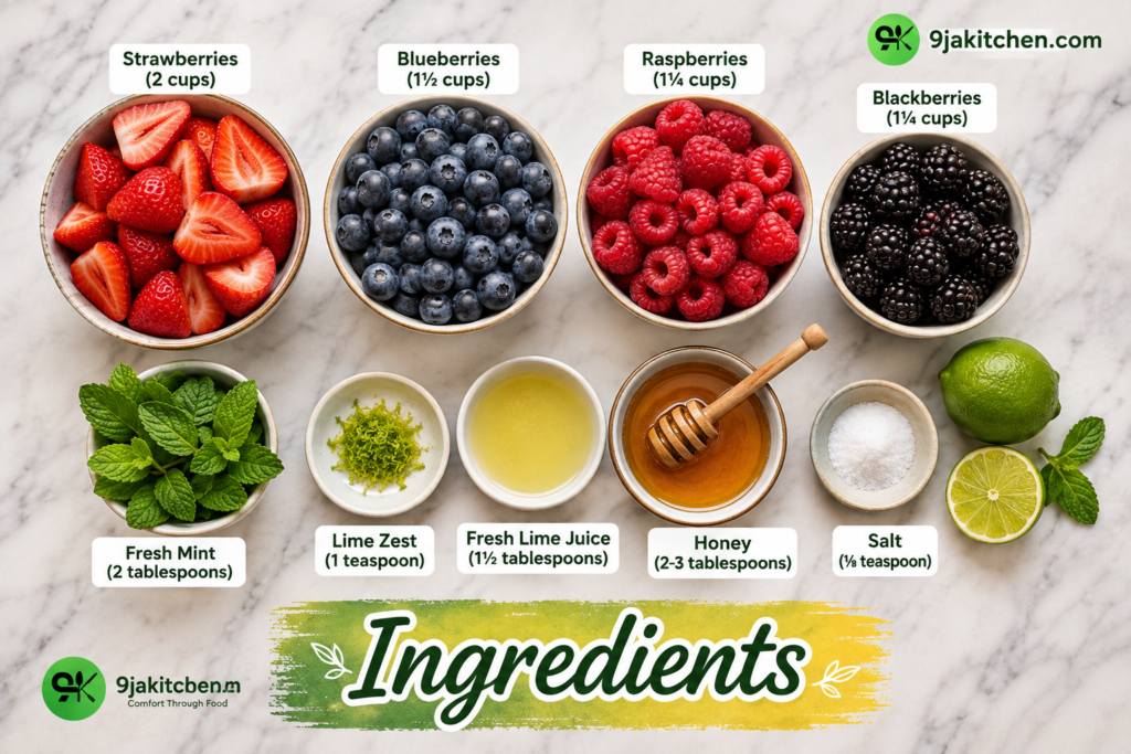 Berry Salad Recipe