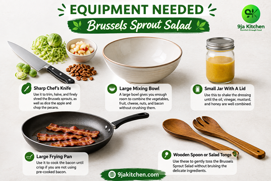 Brussels Sprout Salad equipment