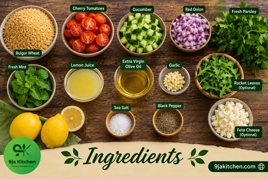 How to Make Bulgur Wheat Salad: A Delicious Flavour-Packed Delight🥗🌾 2 healthy bulgur salad
