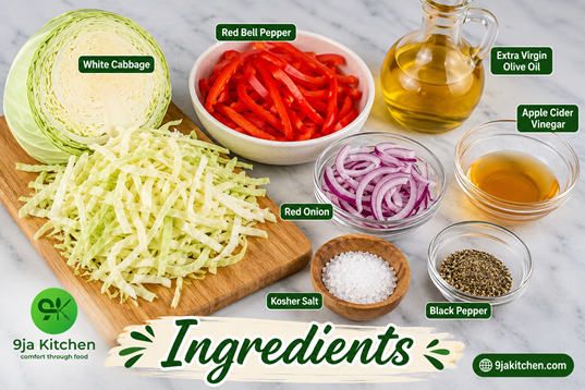 quick cabbage slaw