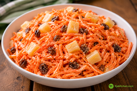homemade carrot salad