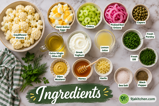 cauliflower salad recipe