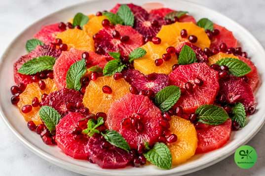 How to Make Citrus Salad: A Delicious Fresh Vibrant Delight🍊🥗✨ 4 vitamin C salad