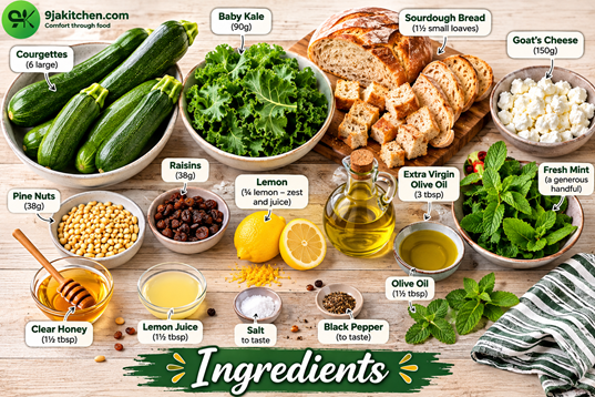 How to Make Courgette Ribbon Salad: A Delicious Fresh & Vibrant Delight 🥗✨ 2 courgette salad recipe
