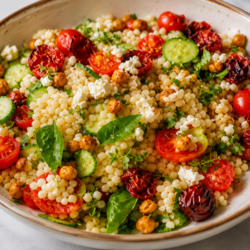 homemade couscous salad