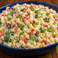 How to Make Creamy Pasta Salad: A Delicious Flavour-Packed Delight🥗🍝 6 homemade pasta salad
