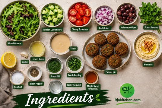 falafel salad recipe