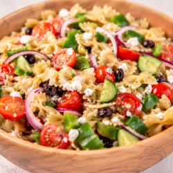How to Make Greek Pasta Salad: A Delicious Flavour-Packed Delight🥗🍝 6 Mediterranean pasta salad