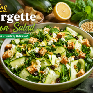 Courgette Ribbon Salad