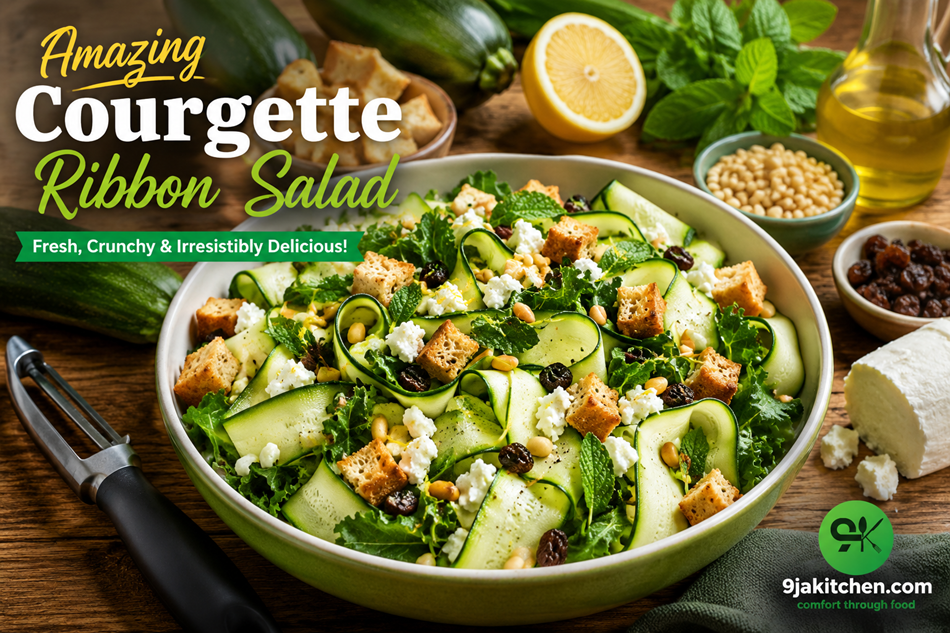 Courgette Ribbon Salad