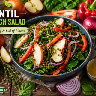 Lentil Spinach Salad