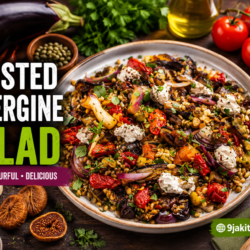 Roasted Aubergine Salad