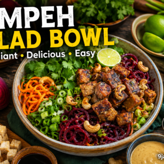 How to Make Tempeh Salad Bowl: A Delicious Fresh Vibrant Delight 🥗🌿✨ 17 Tempeh Salad Bowl