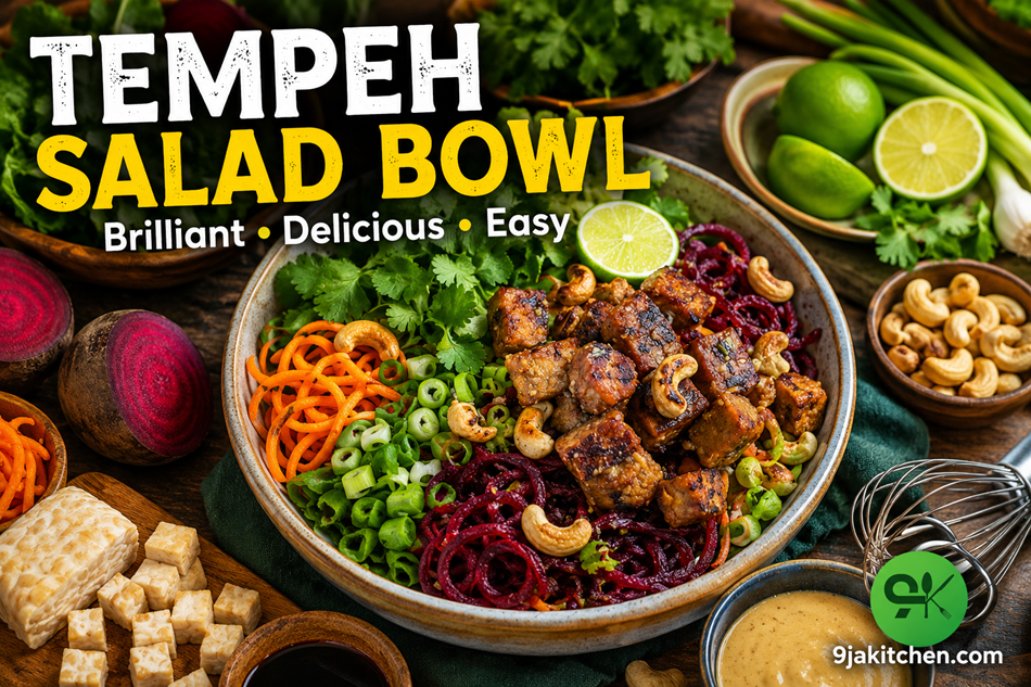 Tempeh Salad Bowl