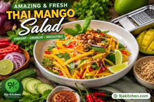 How to Make Thai Mango Salad: A Delicious Delight🥭🌶️✨