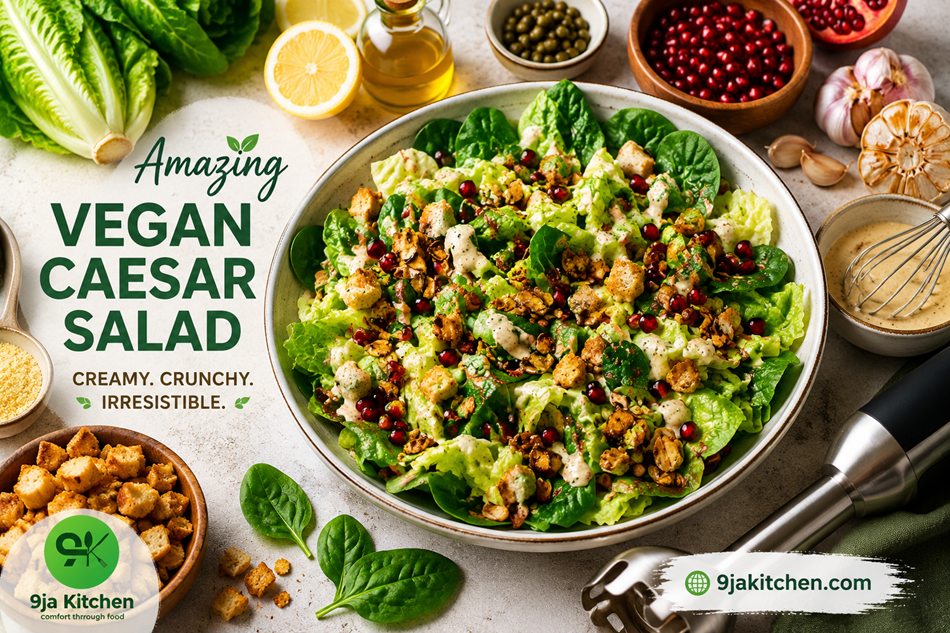 Vegan Caesar Salad