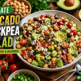 Avocado Chickpea Salad