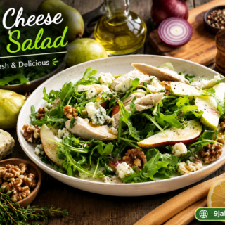Blue Cheese Pear Salad