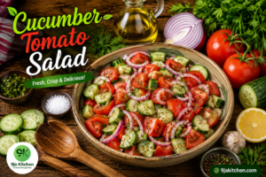 How to Make Cucumber Tomato Salad: A Delicious Fresh Delight🥗✨