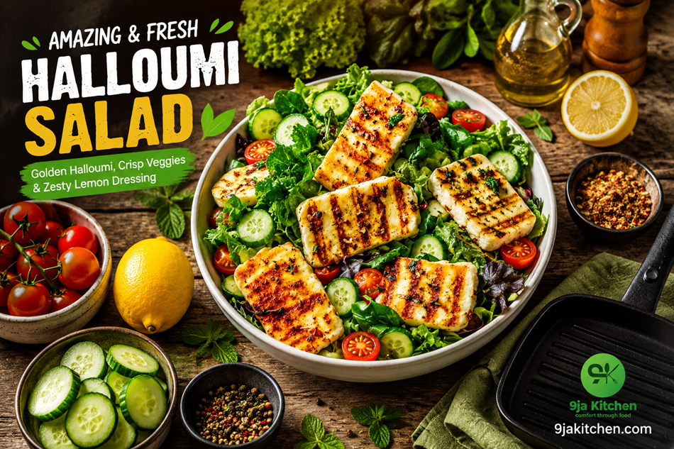 Halloumi Salad