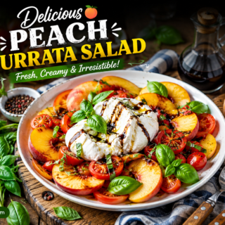 Peach Burrata Salad