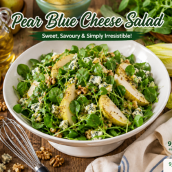 Pear Blue Cheese Salad