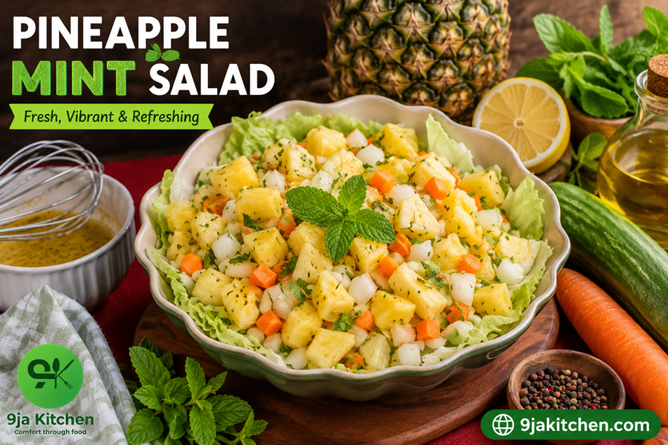 Pineapple Mint Salad