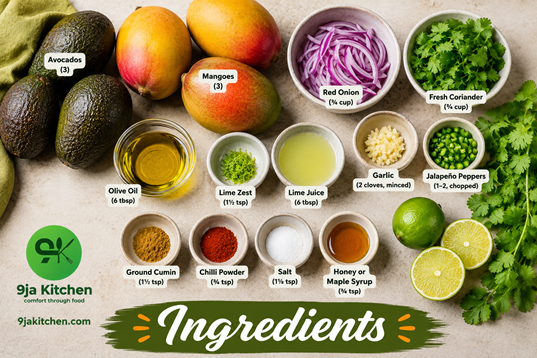 mango avocado salad recipe