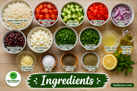 Mediterranean salad recipe