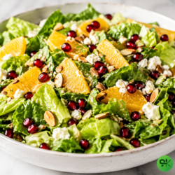 homemade orange vinaigrette