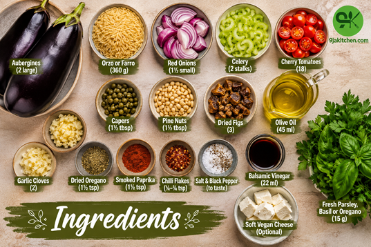 aubergine salad recipe