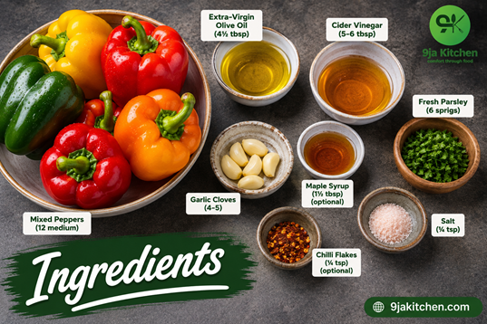 roasted pepper salad recipe