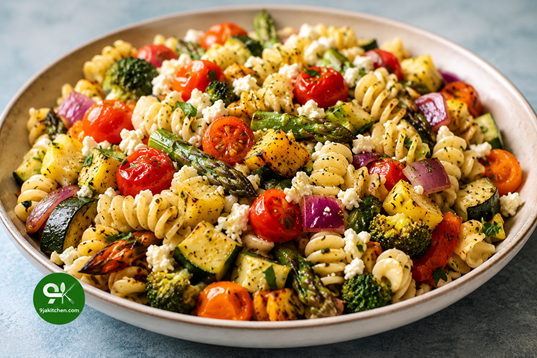 homemade pasta salad