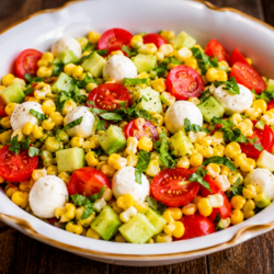 healthy sweetcorn salad