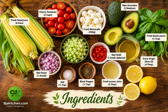 sweet corn salad recipe