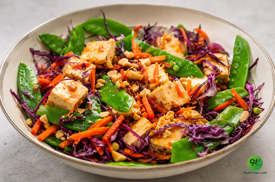 Asian tofu salad