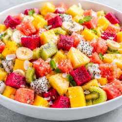 fresh tropical fruits