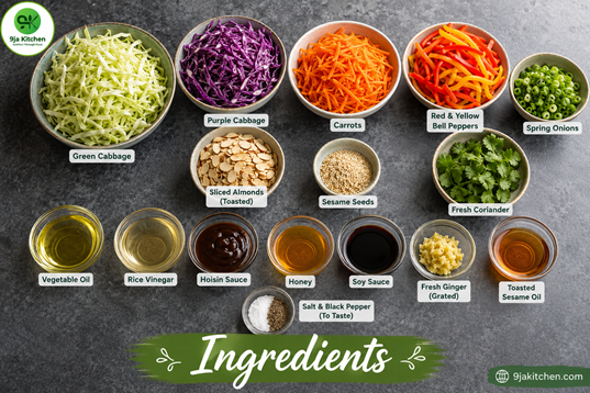 Asian slaw recipe